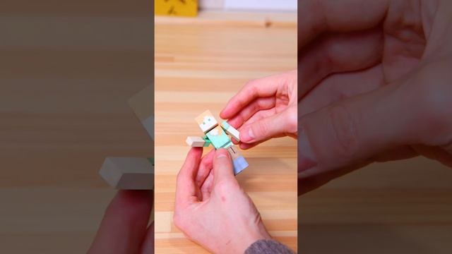 Minecraft paper dolls #shorts смотреть онлайн