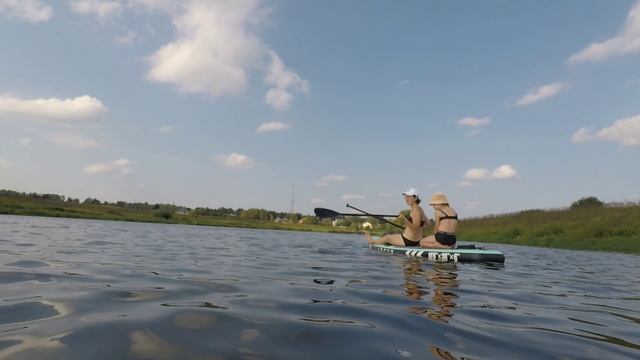 Сплав на сапах по Москва - реке смотреть онлайн