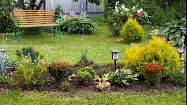 ❀ Садовые композиции кругового обзора и их принципы обустройства