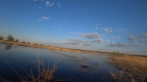 Первый заплыв на лодке, Рыбачим на Волге.