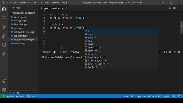 What is Type Conversion in Python? | Interview Question Answer | Coding Examples | Beginner Tutoria