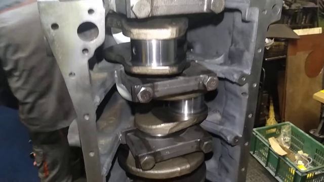 Cummins 6bt в процессе сборки смотреть онлайн