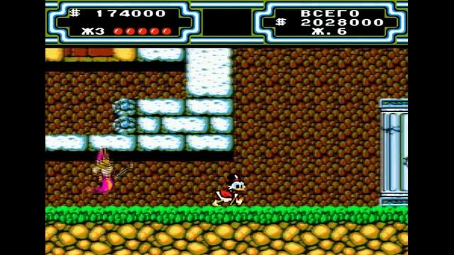 Разбор боссов Утиные истории 2 на Денди! Duck Tales 2 NES смотреть онлайн