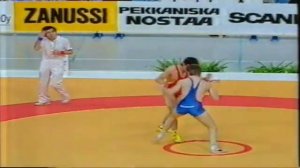 Wrestling European Championships 1989 Oulu FIN, Day 2 (MORNING session)