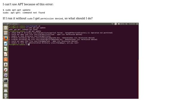 Ubuntu: "sudo: apt-get: command not found" on Ubuntu 17 смотреть онлайн