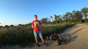 Картинг с мотором от ЧЗ 516/валит очень круто/ 125 кубов