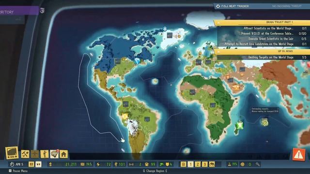 Espectro is weak, Ms Foxworth is irrelevant - Evil Genius 2 #5 смотреть онлайн