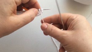 Комплект для новорожденной. Мастер класс. Часть 3. Кофточка