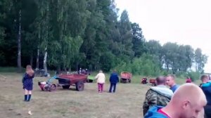 Владимировка Супер гонки на мотоблоках 3\4