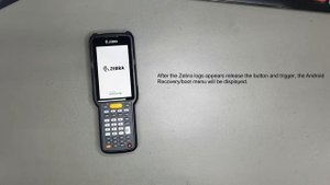 Zebra MC3300 boot mode/ Recovery Mode