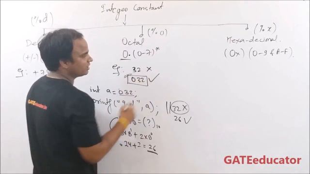 1.13 - Integer Constants in C Language | int | GATE Lectures | C Programming | GATE Educator | HIND