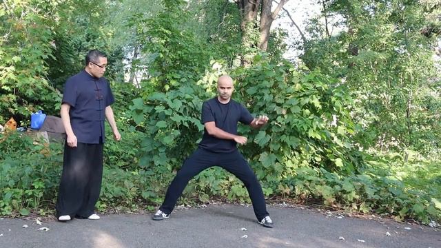 Ян Хай.  Базовые упражнения 10.  Синъи: упражнение Чжан для тренировки усилия Хэн.  Русская озвучка