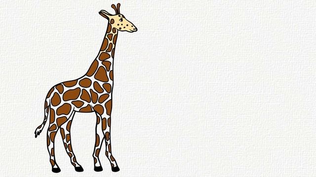 Как нарисовать Жирафа. Два способа как нарисовать Жирафа. смотреть онлайн