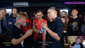 БаттловСтрим - Спаситель vs Юля KIWI + погружение в мир таджикского баттл-рэпа