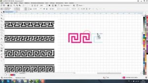 КАК НАРИСОВАТЬ ГРЕЧЕСКИЙ ОРНАМЕНТ МЕАНДР. КОРЕЛ 2019. COREL DRAW.