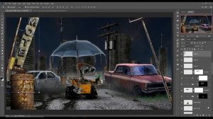 Wall E Photoshop Manipulation Tutorial | Free Stock Link