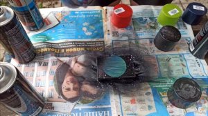 Как сделать дизайнерский повербанк своими руками QC 3.0 DIY Paint sprey art power bank