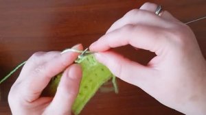 Узор ажурная мережка Вязание спицами для начинающих