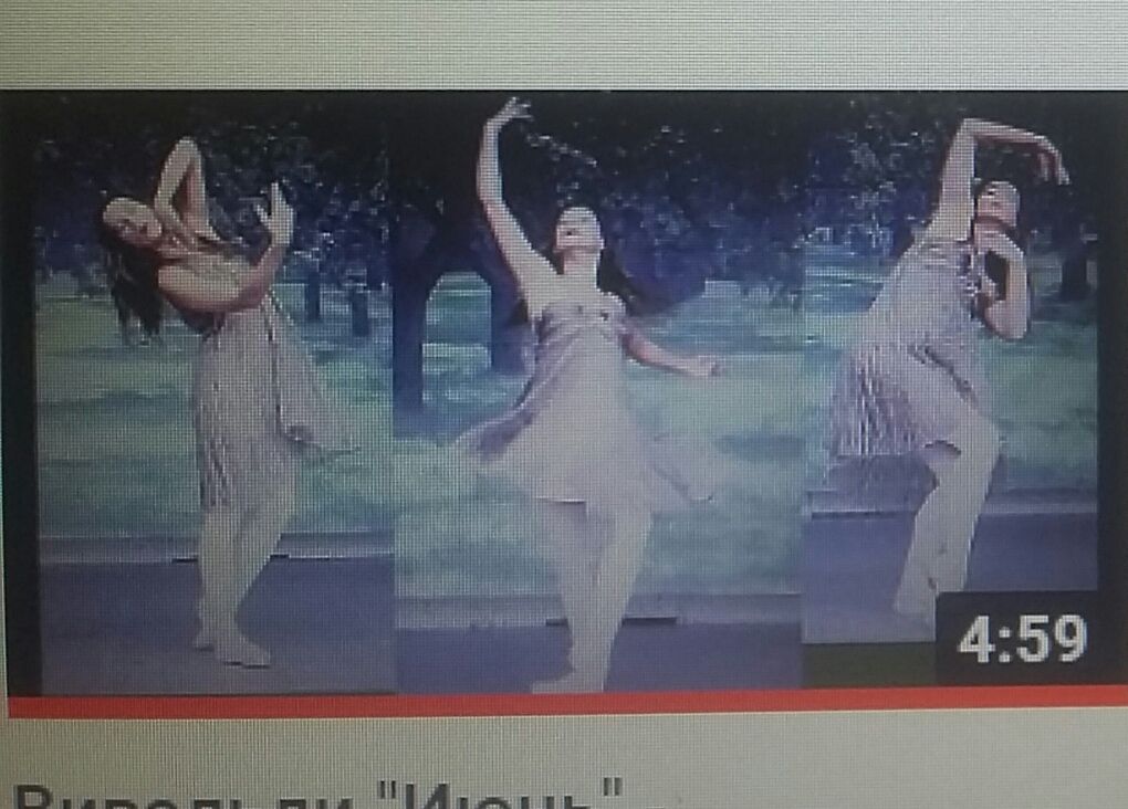 Вмвальди Июнь - хореограф и балерина Маргарита Андреева смотреть онлайн