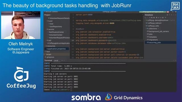 The beauty of background tasks handling with JobRunr by Oleh Melnyk