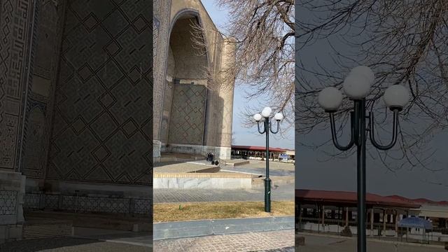 Возле мечети Биби-Ханым. Самарканд, Узбекистан.2/Near the Bibi-Khanym mosque. Samarkand, Uzbekistan