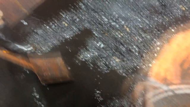 Мойка трюмов после угля. Готовим химию/ Cleaning holds. + Chemistry