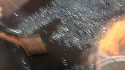 Мойка трюмов после угля. Готовим химию/ Cleaning holds. + Chemistry