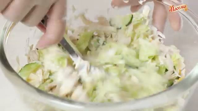 Салат из пекинской капусты смотреть онлайн