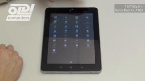 Тестирование планшета RoverPad Air A100