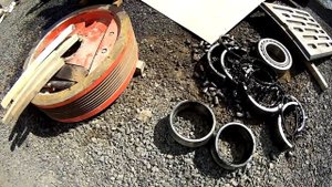 Ремонт щековой дробилки.