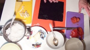 Роллы с омлетом без рыбы по домашнему видео рецепт