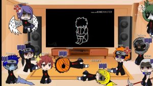 akatsuki react to evil naruto | part 1 | my au | gacha club