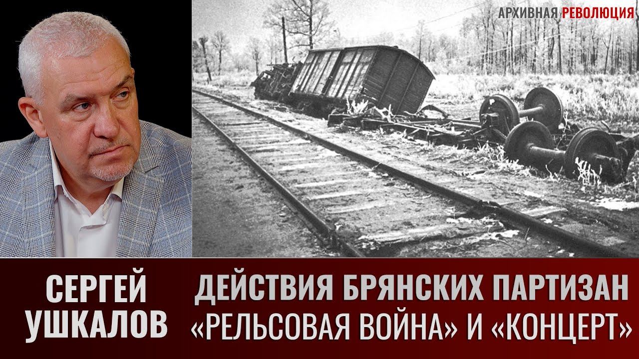 Сергей Ушкалов. Действия брянских партизан в ходе операций "Рельсовая война" и "Концерт"