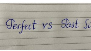 Past Perfect VS Past Simple