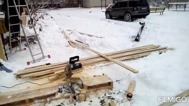 Летний навес- беседка. смотреть онлайн