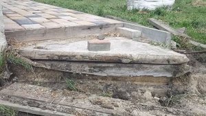 Как я готовлю основание перед укладкой тротуарной плитки .