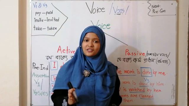 How to use Passive Voice in Present Indefinite Tense || Mishal's School