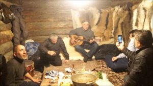Шансон .Душевная песня. Серым облоком дым.охота2