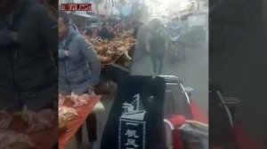 Китайский мясной рынок: " Собачье мясо " +18!..