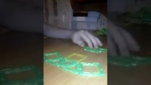 фигурка из магнитного конструктора