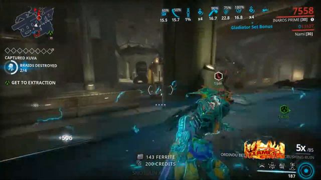 Warframe Kuva Flood Siphon Elion (Mercury) Mission Capture level 80-100 смотреть онлайн