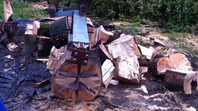 Дровокол своими руками 30 Тонн гидравлический Экскаватор тюнинг