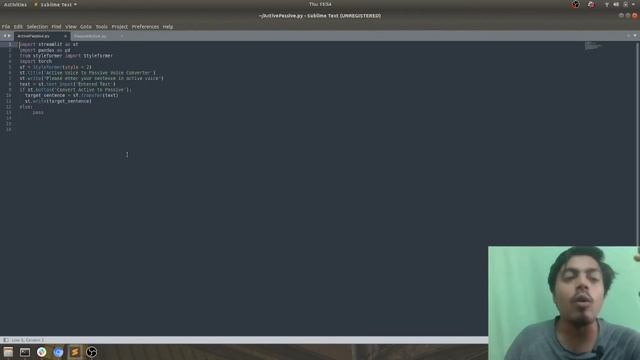 ACTIVE to PASSIVE voice converter using ARTIFICIAL INTELLIGENCE смотреть онлайн