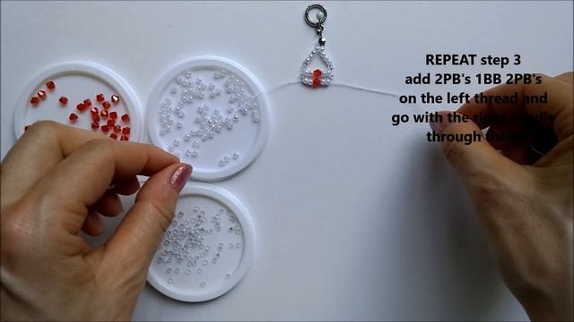 Beautiful birthday bracelet. Handmade bracelet -easy beading pattern for beginners смотреть онлайн