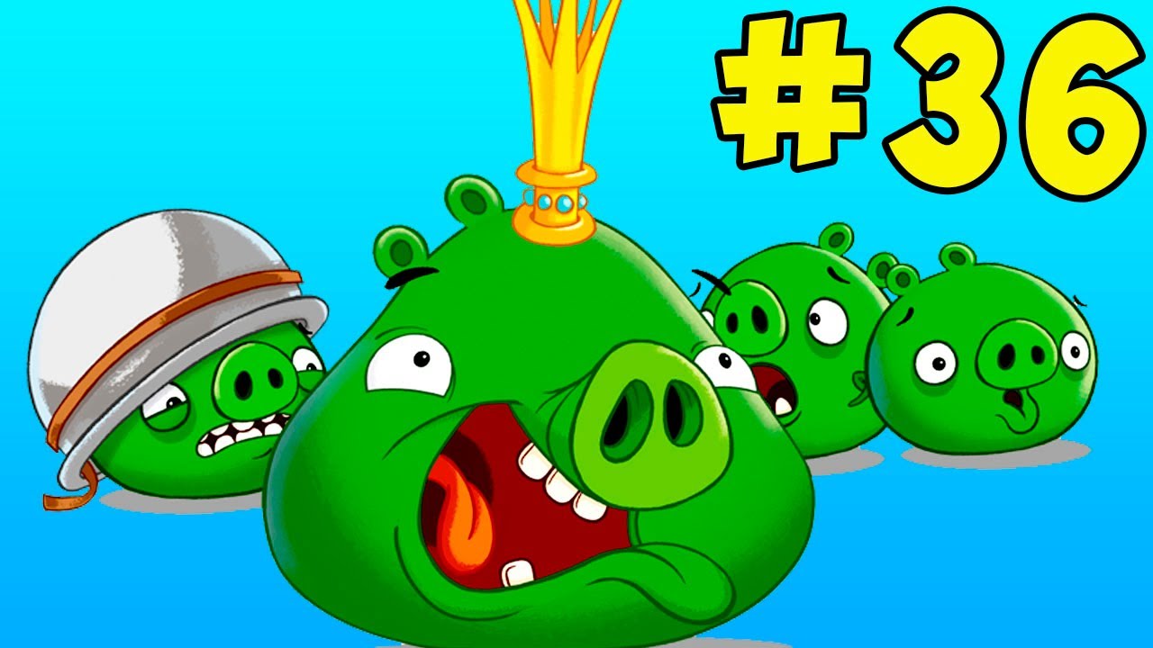 Горное развлечение с Энгри Бердс! 36 серия Angry Birds на канале MiniMax! Игры на телефон Андроид!