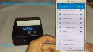 Vileed | How to Setup Mini Portable Handheld Barcode Label Printer for Mobile Bluetooth Printing
