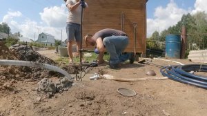 Бурим скважину, тестируем насос