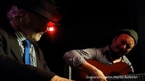 Antonio El Rubio por soleá, con Antonio Ingueta a la guitarra, en el Círculo Flamenco de Madrid