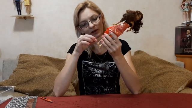 Распаковка куклы Барби Barbie Crazy for coral из моей коллекции кукол смотреть онлайн