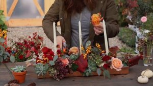 A Thanksgiving Centerpiece from your Garden